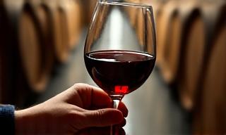Dégustation de vin dans domaine secret privé