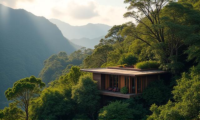 Écolodge de luxe dans environnement naturel préservé